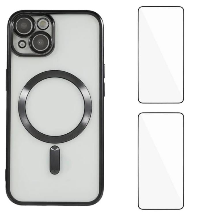 Custodia magnetica in TPU con pellicole per iPhone 12 e 13