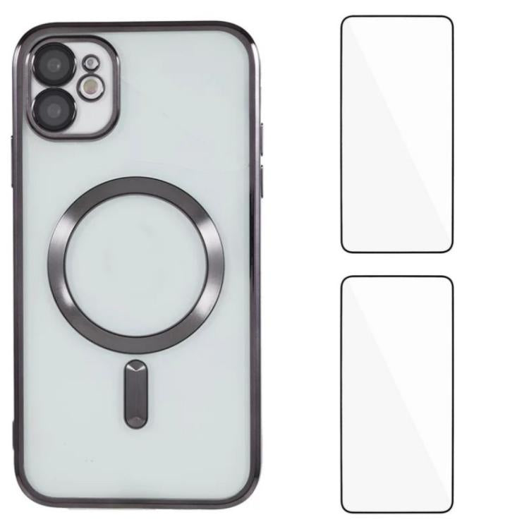 Custodia magnetica in TPU con pellicole per iPhone 12 e 13