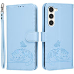 Custodia in ecopelle con cinturino e protezione RFID per Galaxy S23+ e S23 5G