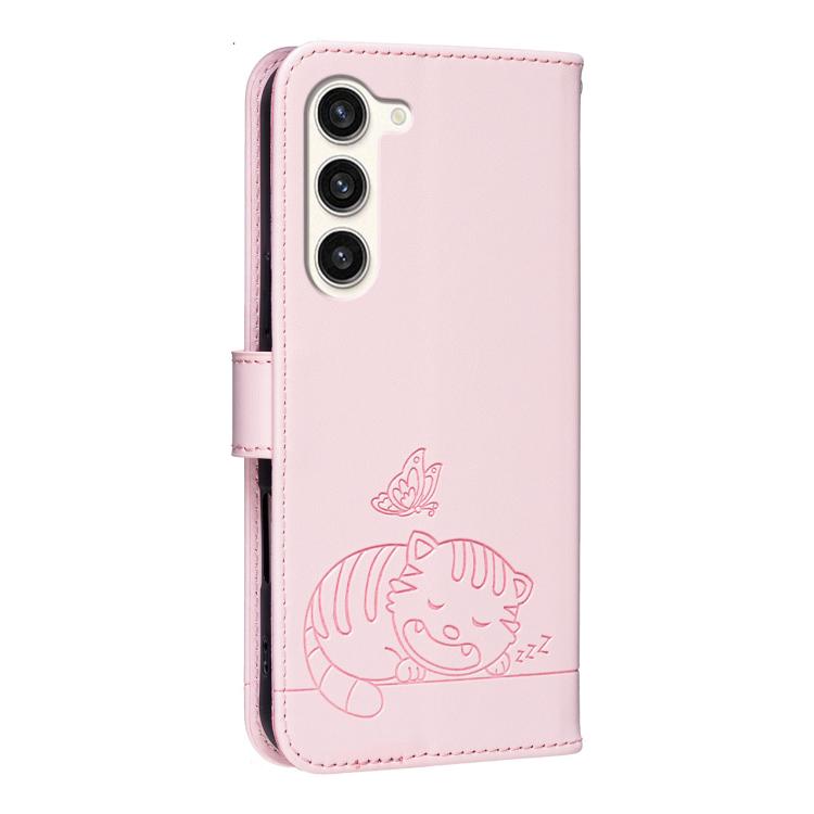 Custodia in ecopelle con cinturino e protezione RFID per Galaxy S23+ e S23 5G