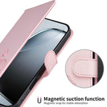 Custodia in ecopelle con cinturino e protezione RFID per Galaxy S23+ e S23 5G