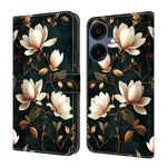 Custodia per telefono in ecopelle con effetto cristallo per Galaxy A06 5G / A06