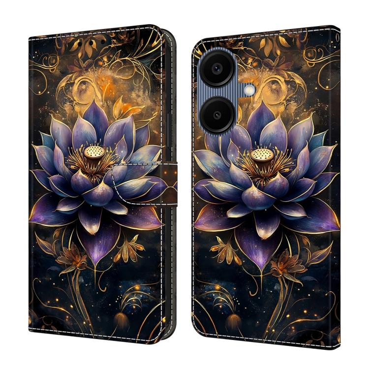 Custodia per telefono in ecopelle con effetto cristallo per Galaxy A06 5G / A06
