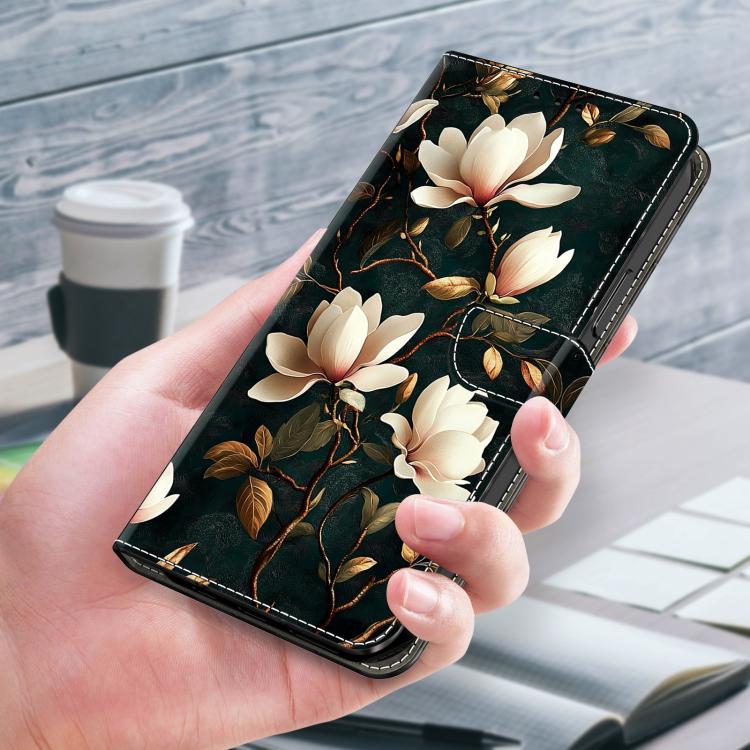 Custodia per telefono in ecopelle con effetto cristallo per Galaxy A06 5G / A06