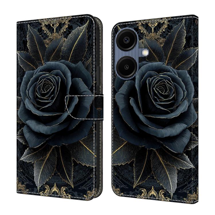 Custodia per telefono in ecopelle con effetto cristallo per Galaxy A06 5G / A06