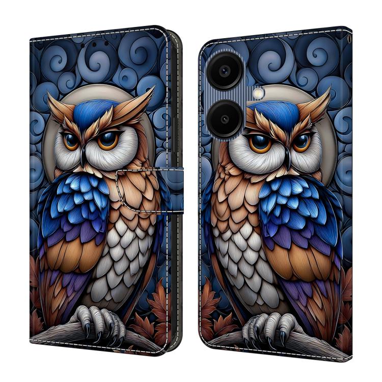 Custodia per telefono in ecopelle con effetto cristallo per Galaxy A06 5G / A06