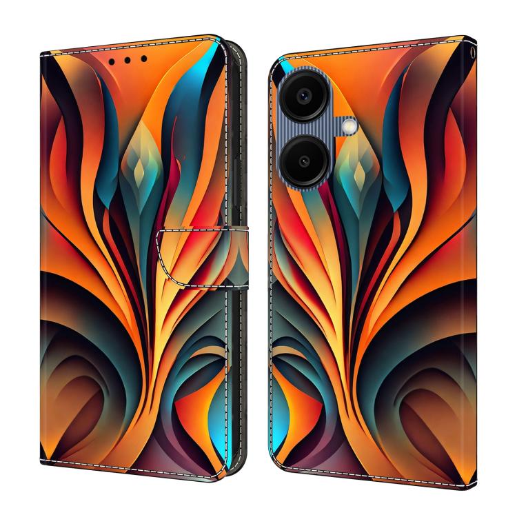 Custodia per telefono in ecopelle con effetto cristallo per Galaxy A06 5G / A06