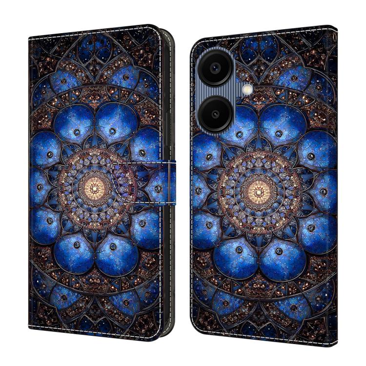 Custodia per telefono in ecopelle con effetto cristallo per Galaxy A06 5G / A06