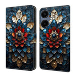 Custodia per telefono in ecopelle con effetto cristallo per Galaxy A06 5G / A06
