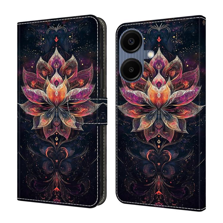 Custodia per telefono in ecopelle con effetto cristallo per Galaxy A06 5G / A06