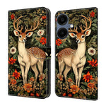 Custodia per telefono in ecopelle con effetto cristallo per Galaxy A06 5G / A06