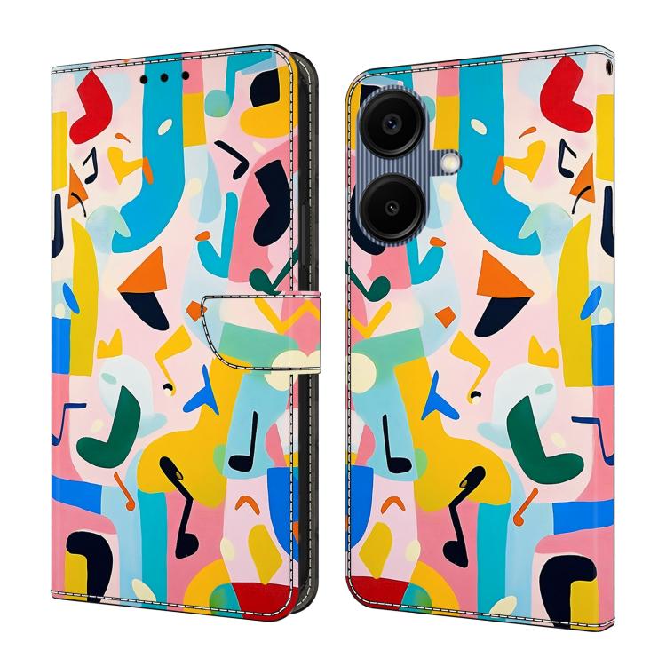 Custodia per telefono in ecopelle con effetto cristallo per Galaxy A06 5G / A06