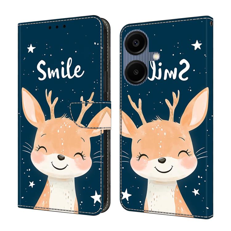 Custodia per telefono in ecopelle con effetto cristallo per Galaxy A06 5G / A06