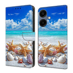 Custodia per telefono in ecopelle con effetto cristallo per Galaxy A06 5G / A06