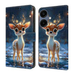 Custodia per telefono in ecopelle con effetto cristallo per Galaxy A06 5G / A06