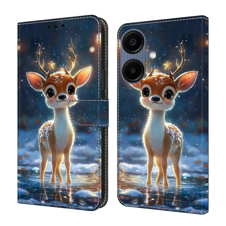 Custodia per telefono in ecopelle con effetto cristallo per Galaxy A06 5G / A06