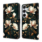 Custodia per telefono in ecopelle con effetto cristallo., For Galaxy A35 5G