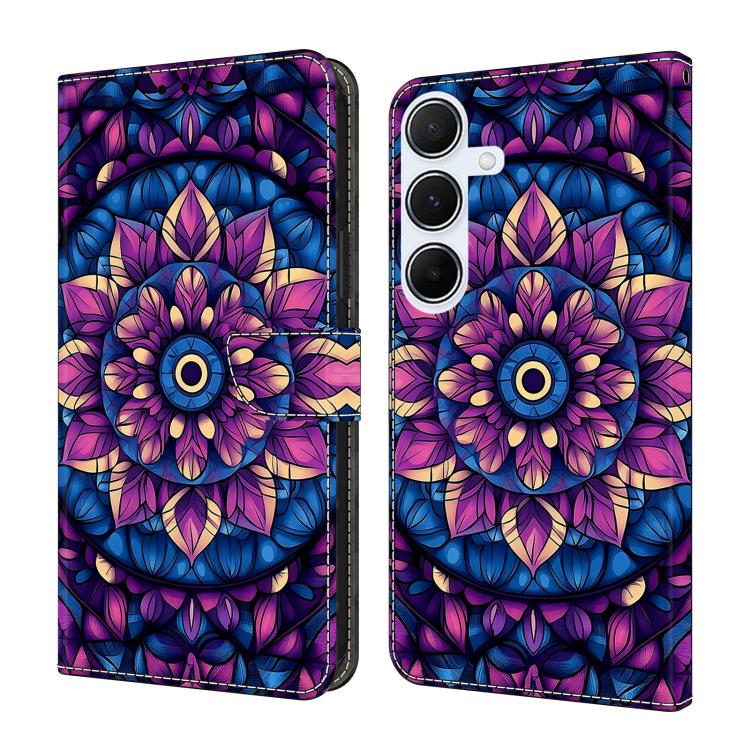 Custodia per telefono in ecopelle con effetto cristallo., For Galaxy A35 5G