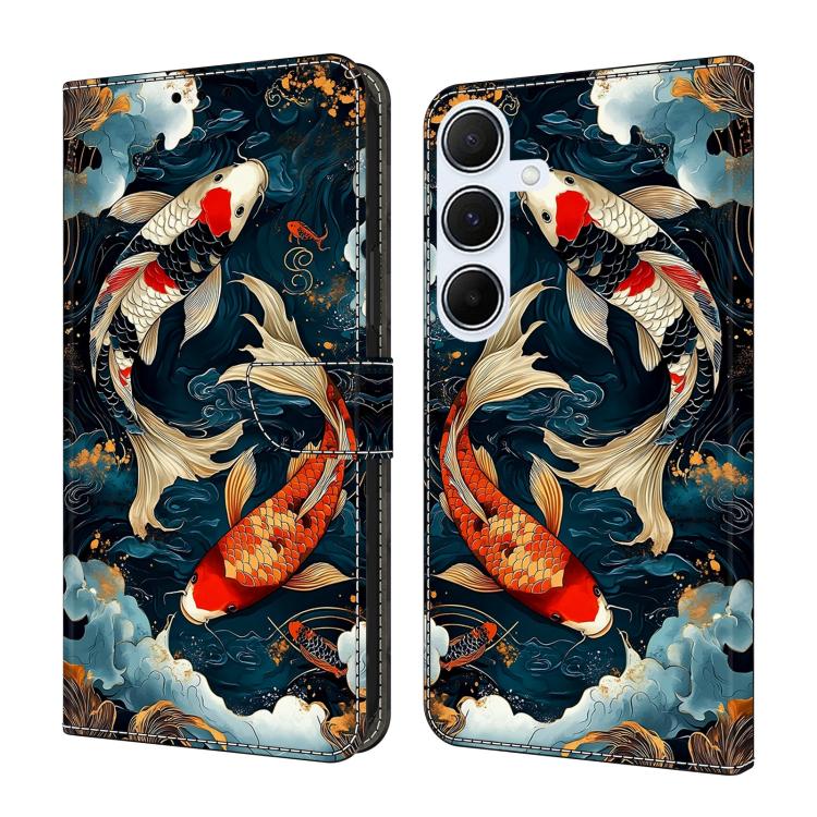 Custodia per telefono in ecopelle con effetto cristallo., For Galaxy A35 5G