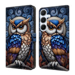 Custodia per telefono in ecopelle con effetto cristallo., For Galaxy A35 5G