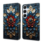 Custodia per telefono in ecopelle con effetto cristallo., For Galaxy A35 5G
