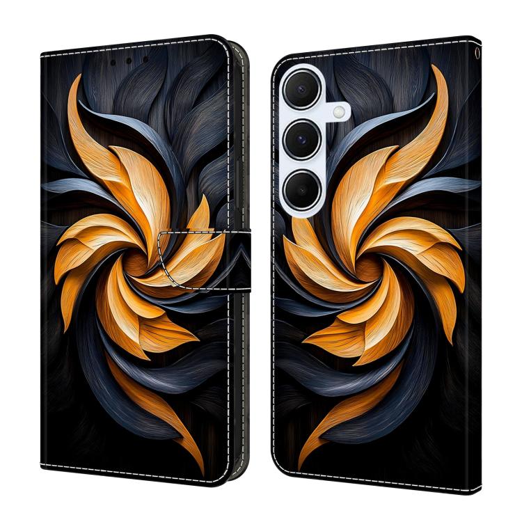 Custodia per telefono in ecopelle con effetto cristallo., For Galaxy A35 5G