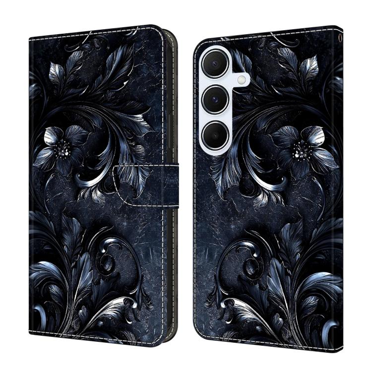 Custodia per telefono in ecopelle con effetto cristallo., For Galaxy A35 5G