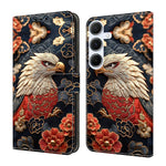 Custodia per telefono in ecopelle con effetto cristallo., For Galaxy A35 5G