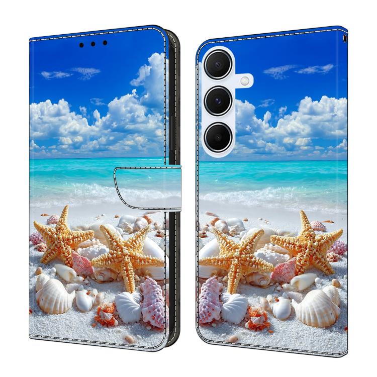 Custodia per telefono in ecopelle con effetto cristallo., For Galaxy A35 5G