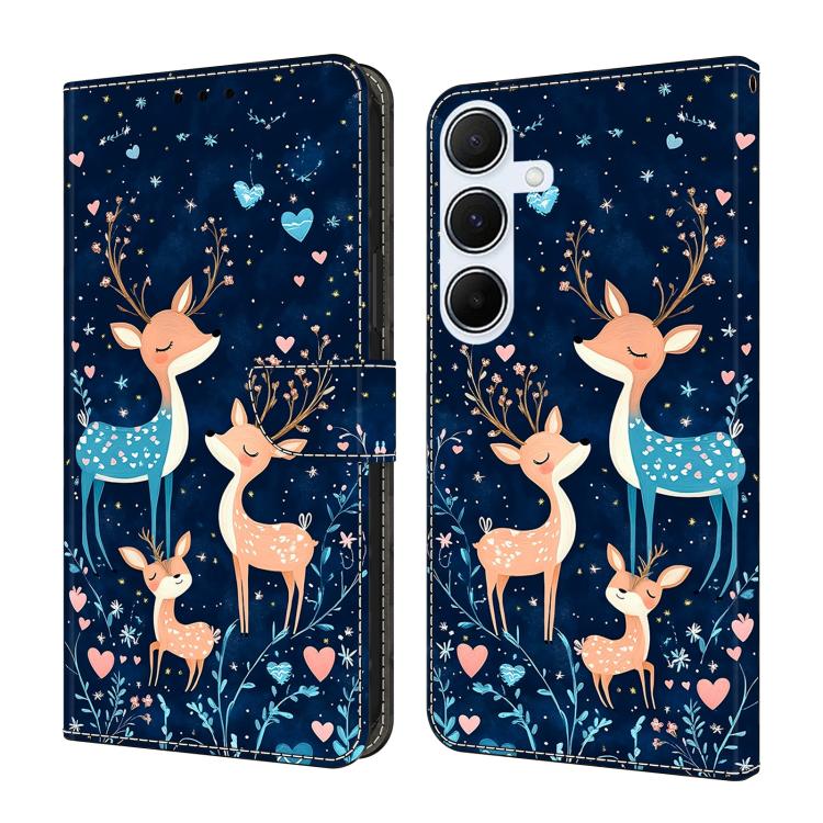 Custodia per telefono in ecopelle con effetto cristallo., For Galaxy A35 5G