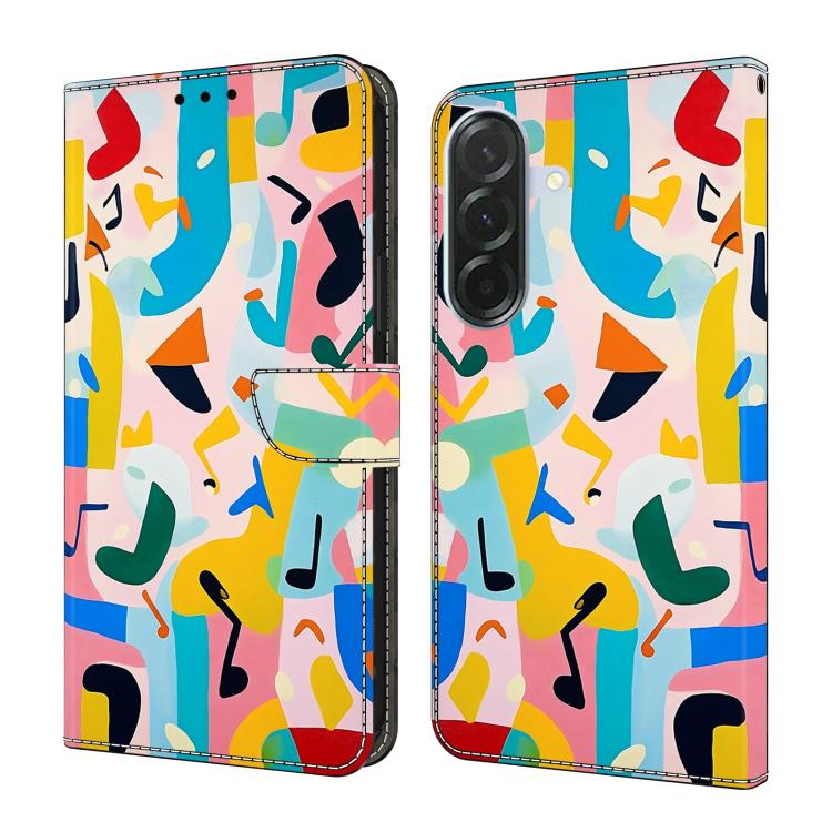 Custodia in ecopelle effetto cristallo per Galaxy A26 A36 A56 5G