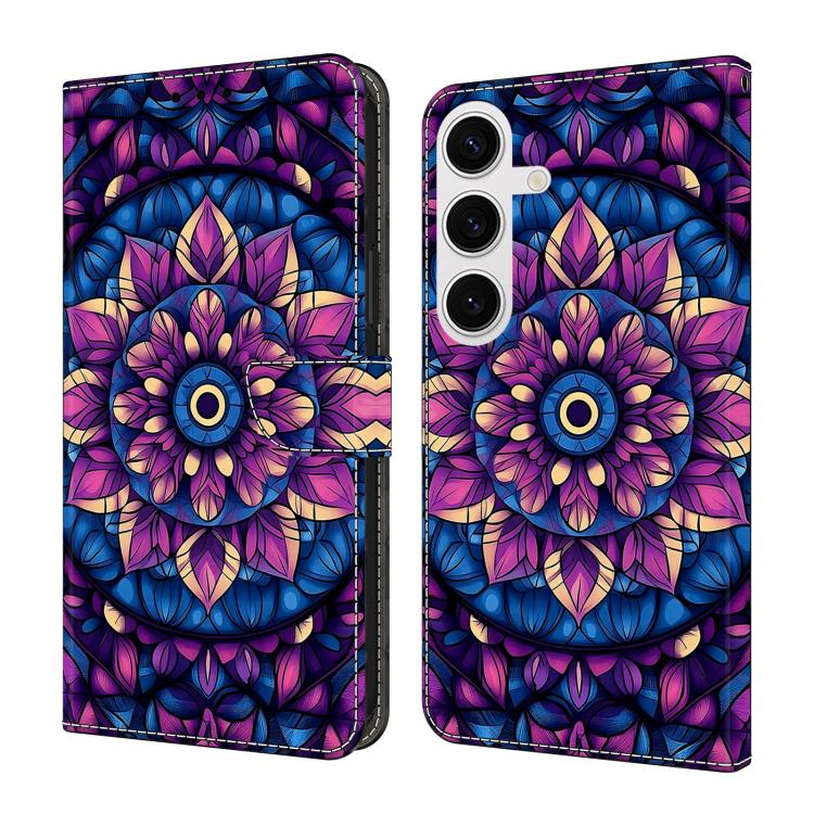 Custodia in ecopelle con porta carte per Samsung Galaxy S24 FE 5G - immagine 9