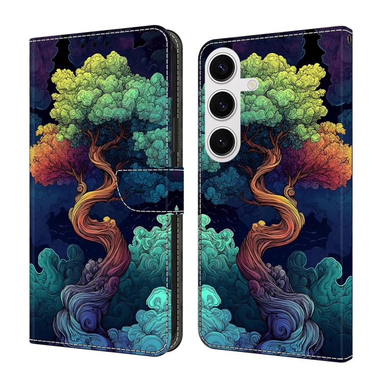 Custodia in ecopelle con porta carte per Samsung Galaxy S24 FE 5G - immagine 17