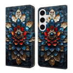 Custodia in ecopelle con porta carte per Samsung Galaxy S24 FE 5G - immagine 20