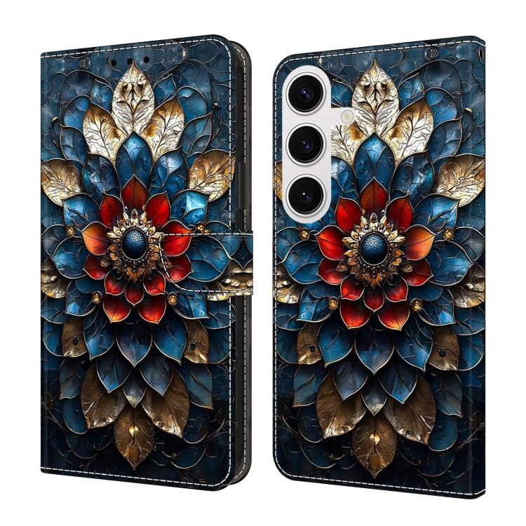 Custodia in ecopelle con porta carte per Samsung Galaxy S24 FE 5G - immagine 20