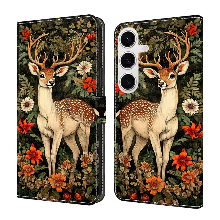 Custodia in ecopelle con porta carte per Samsung Galaxy S24 FE 5G - immagine 24