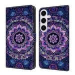 Custodia in ecopelle con porta carte per Samsung Galaxy S24 FE 5G - immagine 25
