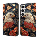 Custodia in ecopelle con porta carte per Samsung Galaxy S24 FE 5G - immagine 28