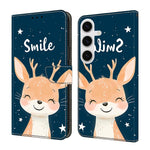 Custodia in ecopelle con porta carte per Samsung Galaxy S24 FE 5G - immagine 29