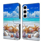 Custodia in ecopelle con porta carte per Samsung Galaxy S24 FE 5G - immagine 30