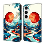 Custodia in ecopelle con porta carte per Samsung Galaxy S24 FE 5G - immagine 33