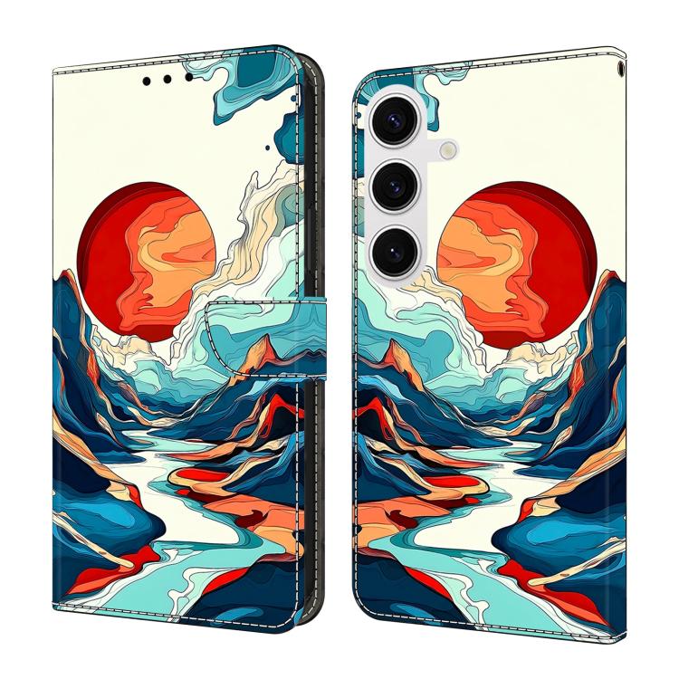 Custodia in ecopelle con porta carte per Samsung Galaxy S24 FE 5G - immagine 33