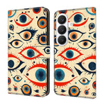 Custodia per telefono in ecopelle con effetto cristallo., For Galaxy S26 5G