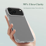 Custodia antiurto TPU acrilico per iPhone 17 Pro Max