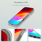 Custodia antiurto TPU acrilico per iPhone 17 Pro Max