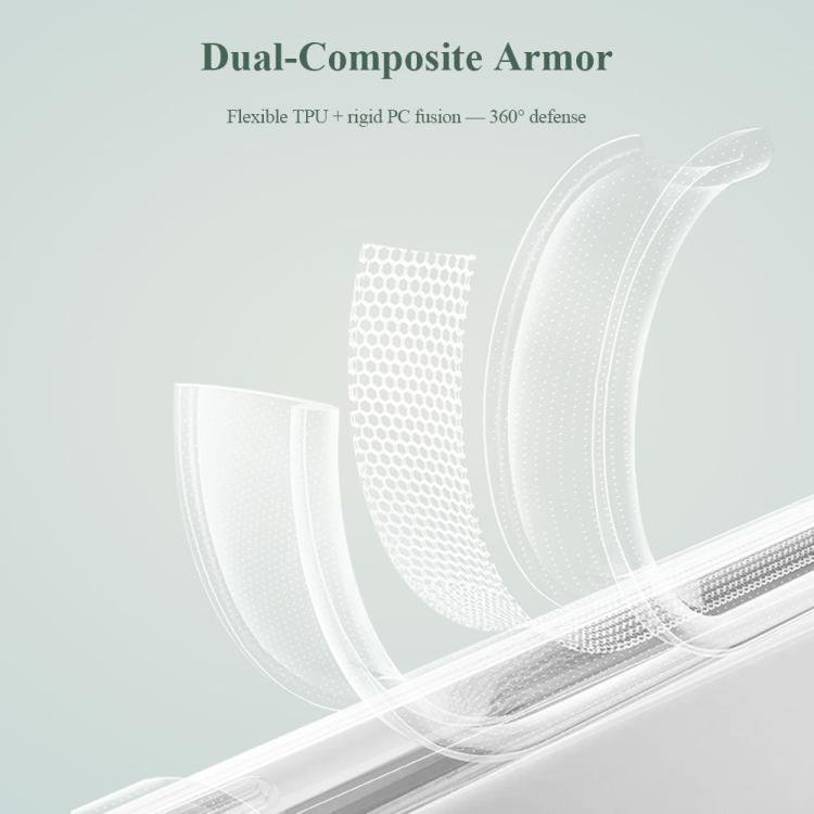 Custodia antiurto TPU acrilico per iPhone 17 Pro Max