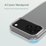 Custodia antiurto TPU acrilico per iPhone 17 Pro Max