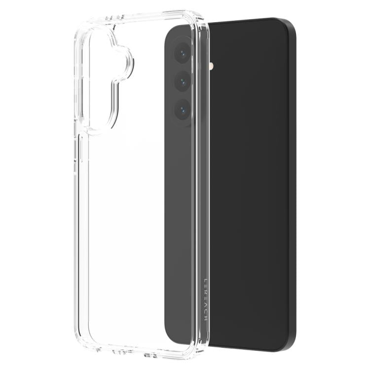 Custodia antiurto LeReach TOC Clear Series in TPU e acrilico per Galaxy A56 5G