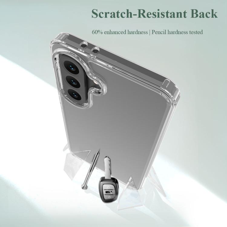 Custodia antiurto LeReach TOC Clear Series in TPU e acrilico per Galaxy A56 5G
