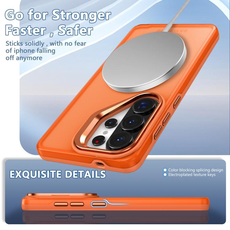 Supporto per fotocamera in metallo con custodia magnetica per Galaxy S26+, S26